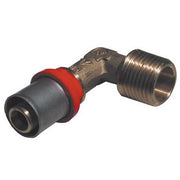 RACCORDO PRESS CURVO MASCHIO  PER MULTISTRATO- 3/4 x 20- TIEMM- pezzi 1