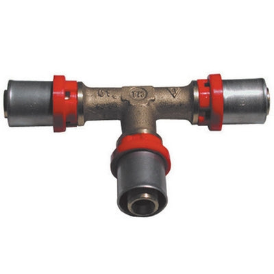 RACCORDO PRESS A T  PER MULTISTRATO- 32 x 40 x 32- TIEMM- pezzi 1