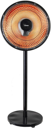Bimar HR320 Stufa radiante a parabola Solemio, Lampada riscaldante, Stufa radiante infrarossi con Oscillazione automatica