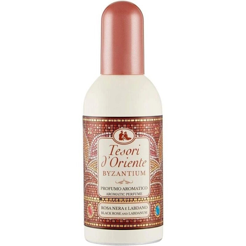 3 X TESORI D'ORIENTE BYZANTINIUM  PROFUMO AROMATICO ROSA NERA E LABDANO 100 M