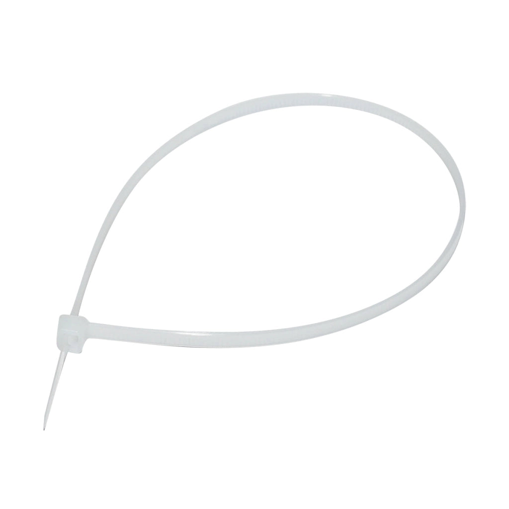Fascette in plastica 4.8×360 mm – bianche – set da 100 pezzi Breckner Germany