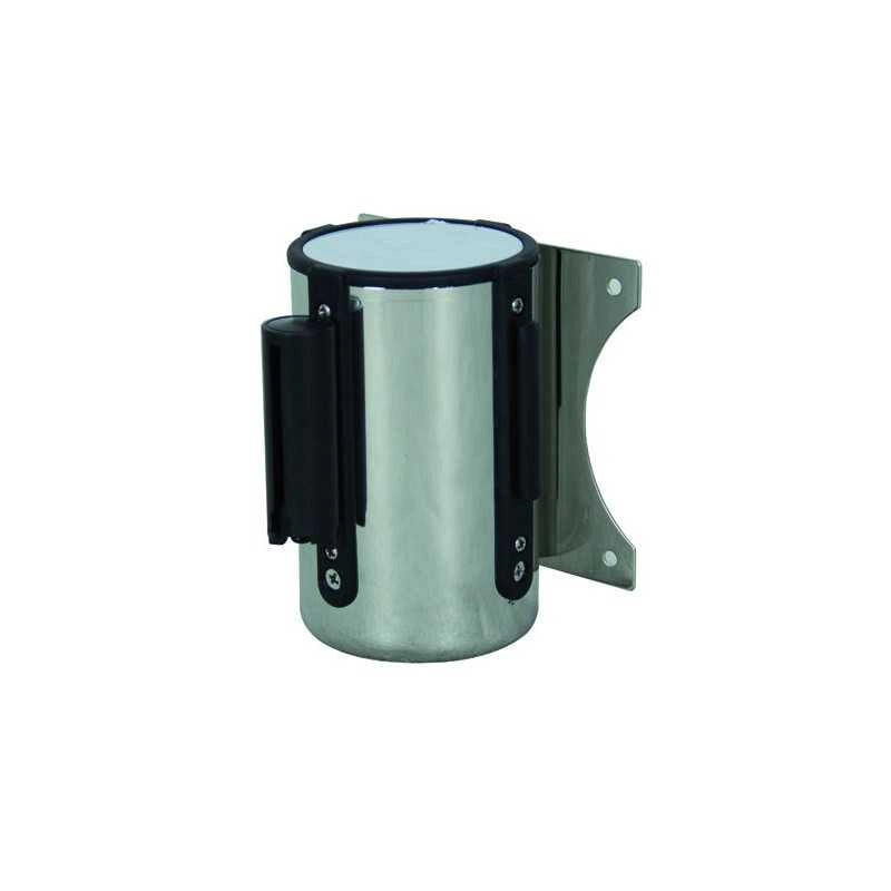 Barriera a Nastro Vigor a Parete Corpo Inox Nero 5  m