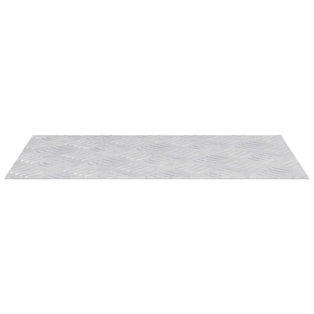 Gradini per Scale 2 pz | Tappetini per scale autoadesivi Argento 50 x 30 cm Alluminio