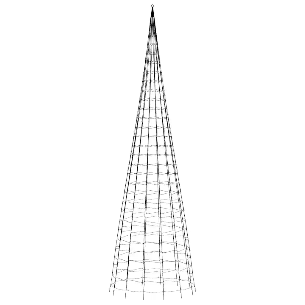Albero di Natale a LED 3000 LED Bianco Caldo 800 cm 358120