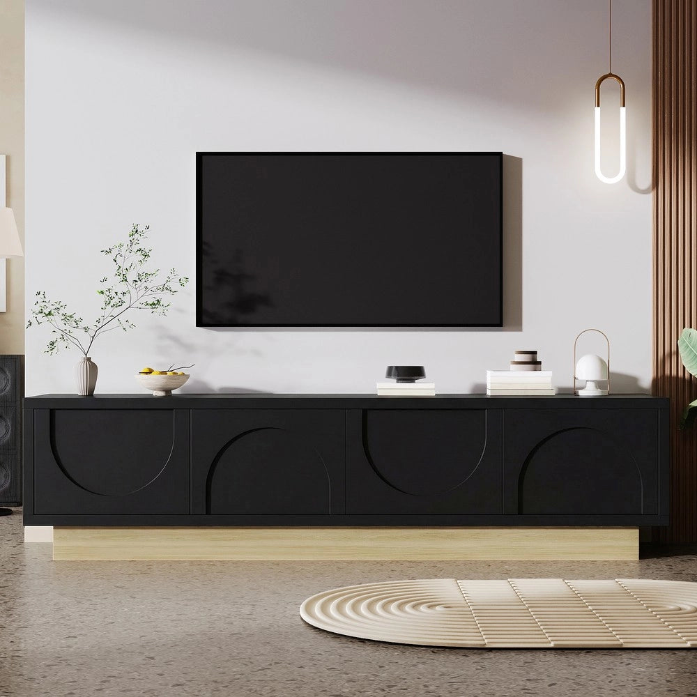 Mobile TV ¨C Xylo ¨C Nero, Legno, 175 cm