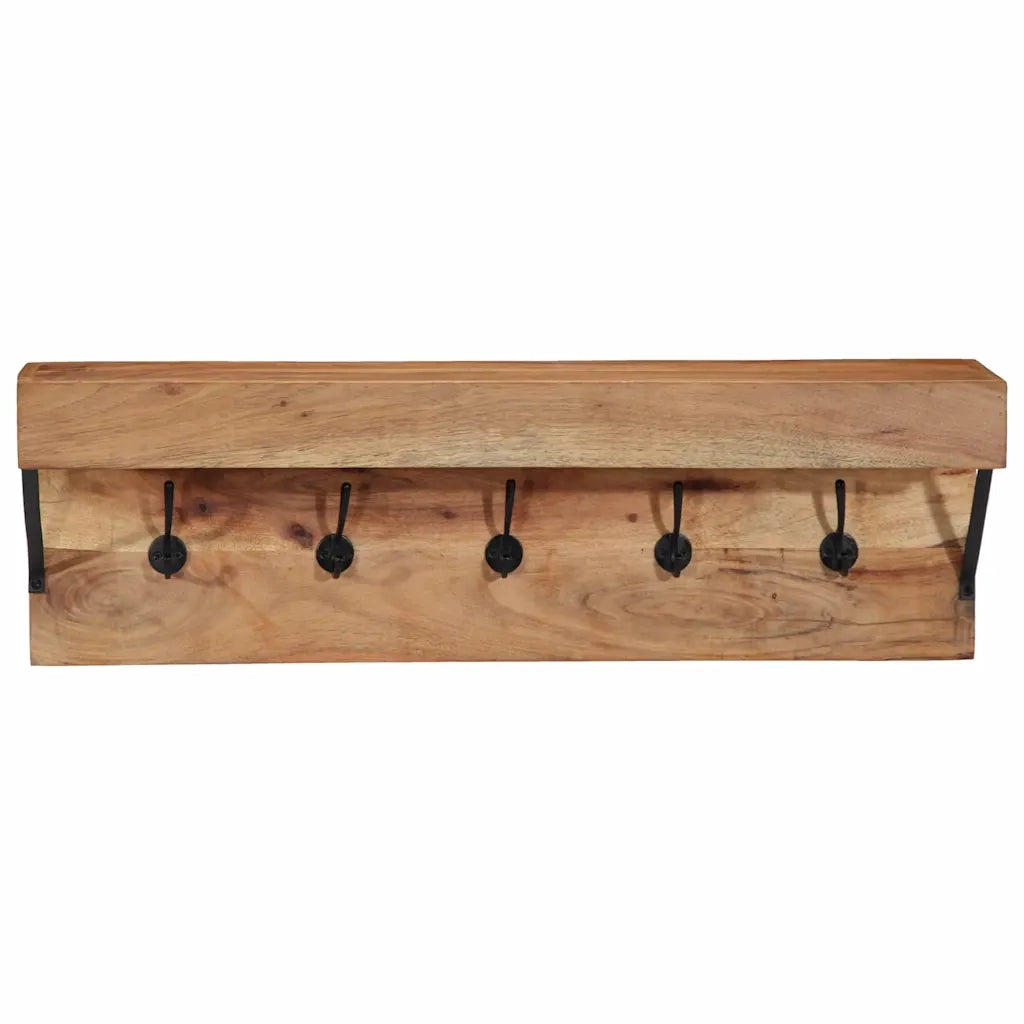 Appendiabiti Marrone 73 x 19 x 23 cm Legno massello di acacia 4102746