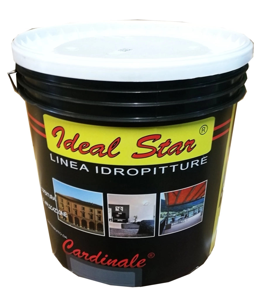 PITTURA ACRILICA PER TETTI IDEAL STAR 5 kg - Bianca - IDEAL STAR