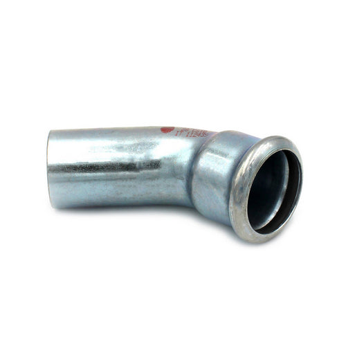 CURVA 45Â° MF A PRESSARE IN ACCIAIO CARBONIO STEEL PRES- Diam. 54- R.M.- pezzi 1