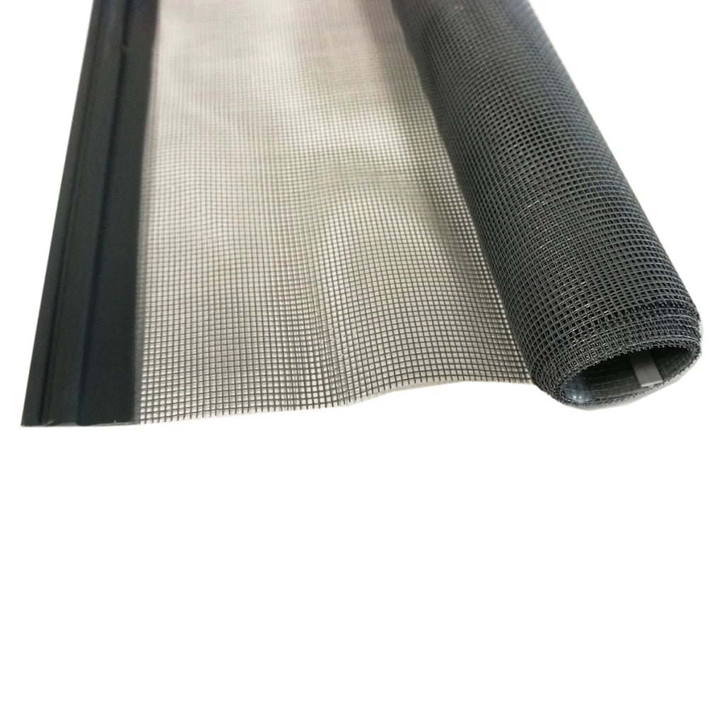 Side Rolling Mosquito Net 250 x 160 cm brown With Clutch