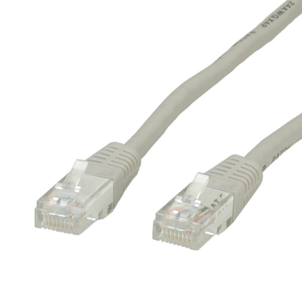 VALUE CAVO UTP PATCHCORD CAT.6 CLASS E, GRIGIO, 0.5M