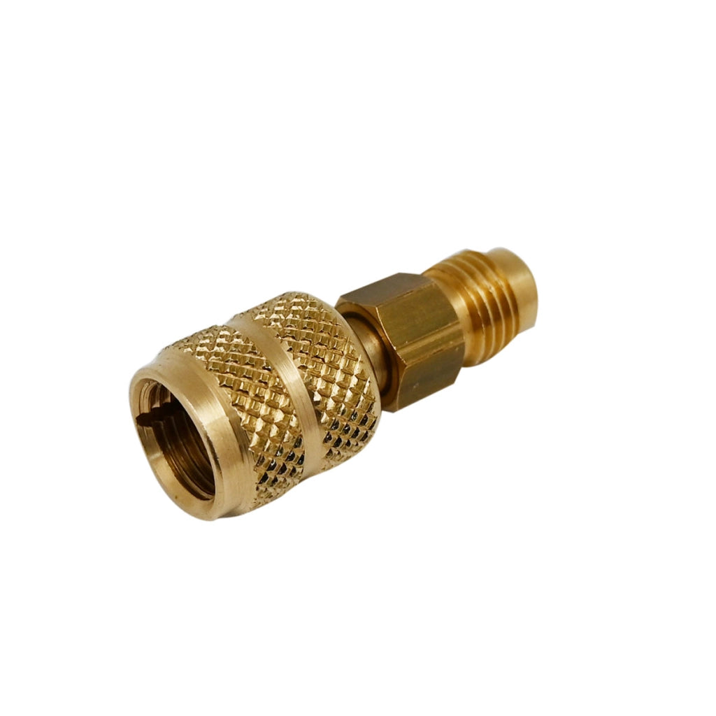 RACCORDO GIREVOLE DIRITTO PER TUBI FLESSIBILI- 1/4M SAE x 5/16F SAE- senza- pezzi 1