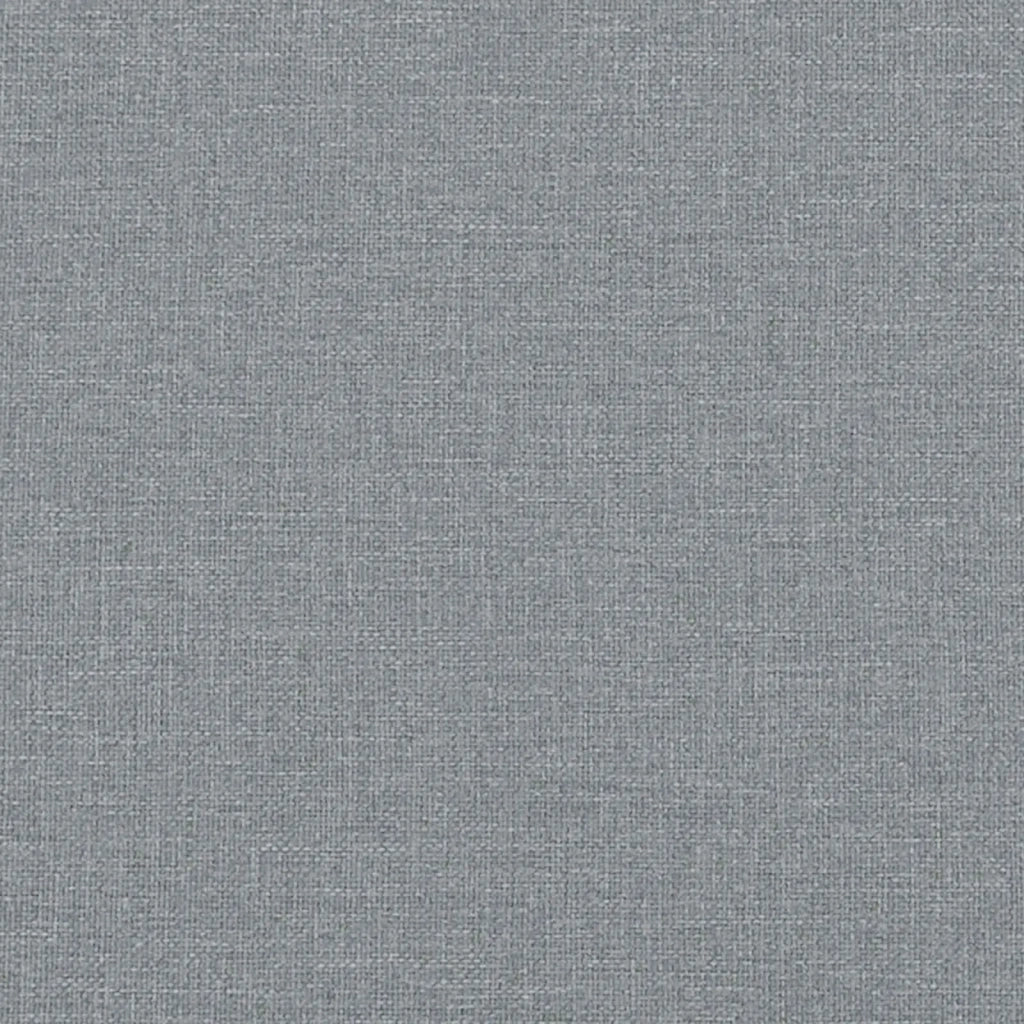 Poltrona Sofa Grigio chiaro 100 cm Tessuto 4105207