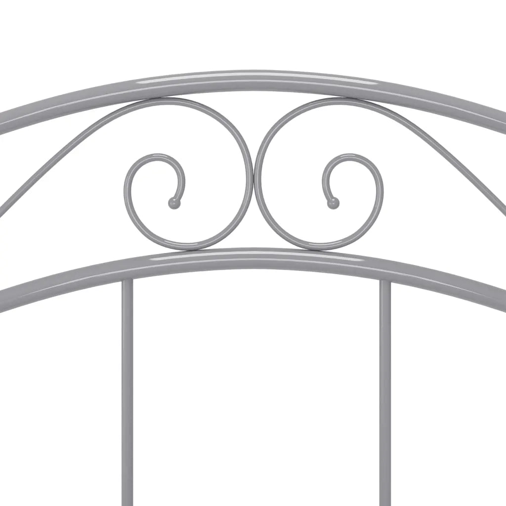 Giroletto Grigio in Metallo 90x200 cm 324990