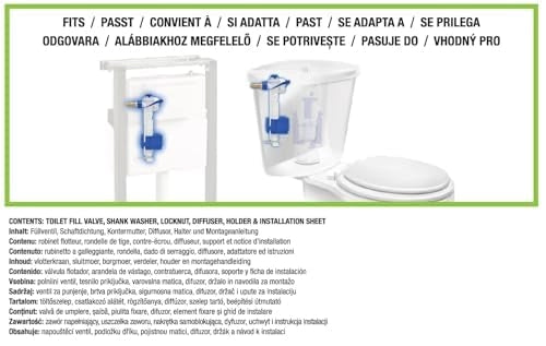 Galleggiante Fluidmaster 747 Attacco Universale Laterale Codolo Ottone ?
