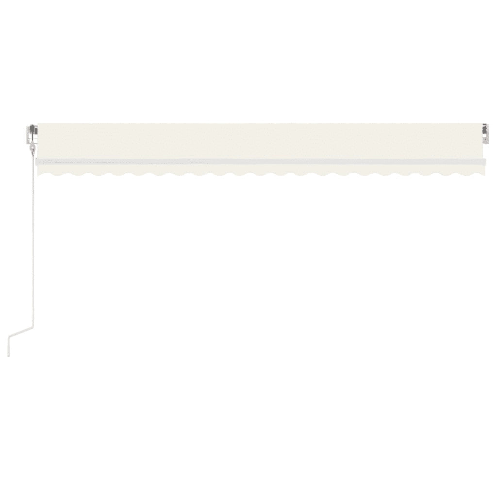 Tenda da Sole Retrattile Automatica 500x300 cm Crema