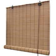 Tenda Avvolgibile in Bamb¨´ 140x220 cm Marrone