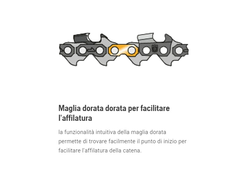 Catena Husqvarna H00 1/4 1,3 mm per potatore asta 530iPT5 - 58E
