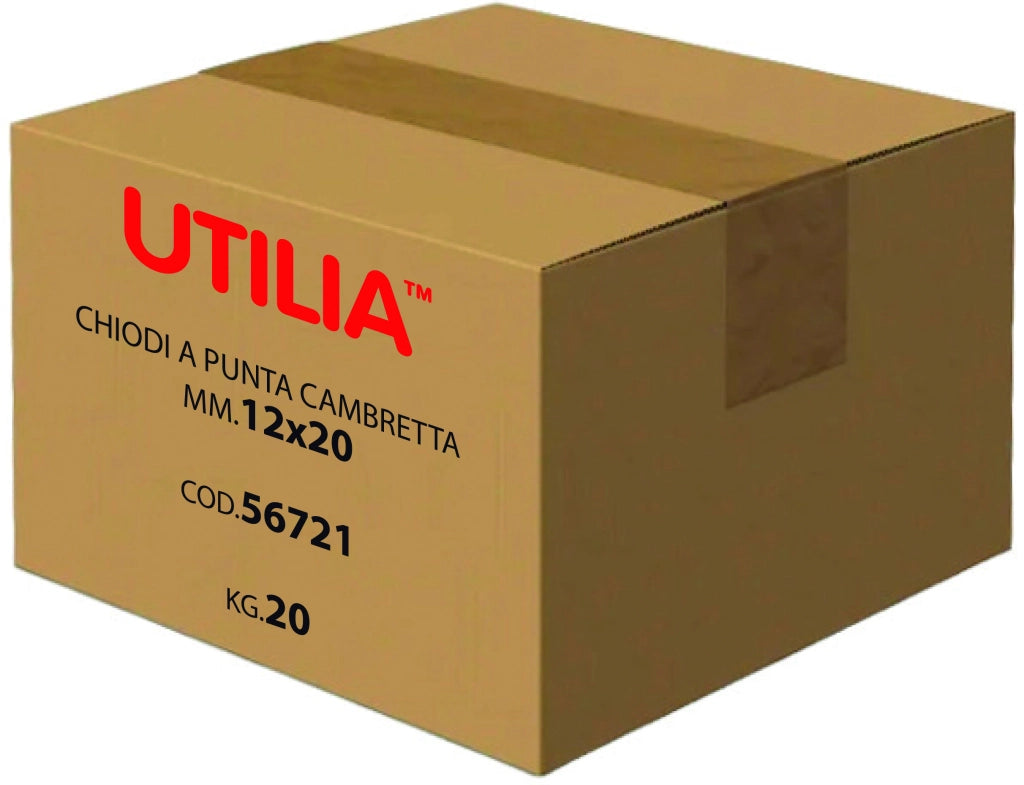 Utilia CHIODO A PUNTA CAMBRETTA mis. 14x25 mm. 5.00 kg
