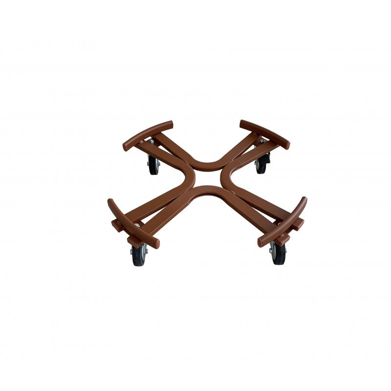 Carrello Porta Piante Linea Heavy Diam 55 Nero Tecnokit