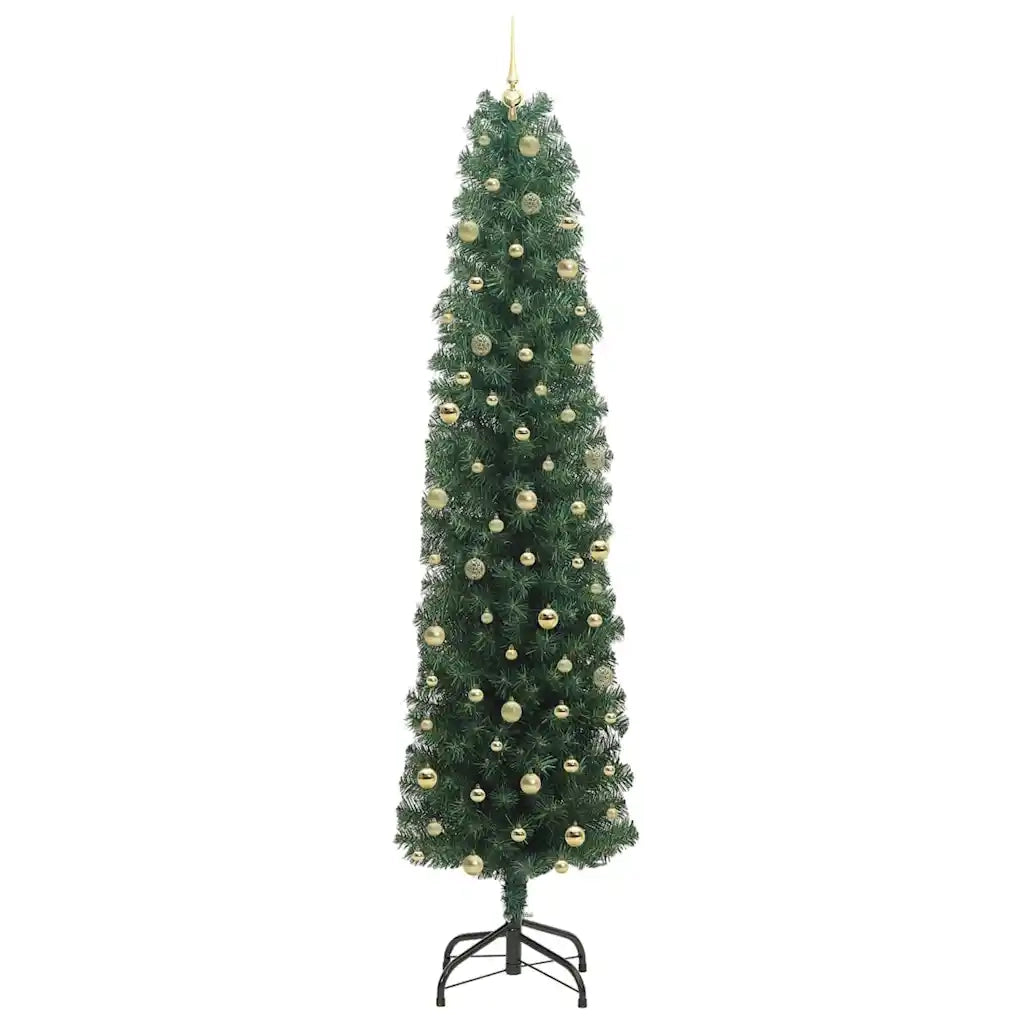 Albero di Natale artificiale con 300 LED Verde 240 cm 3394973