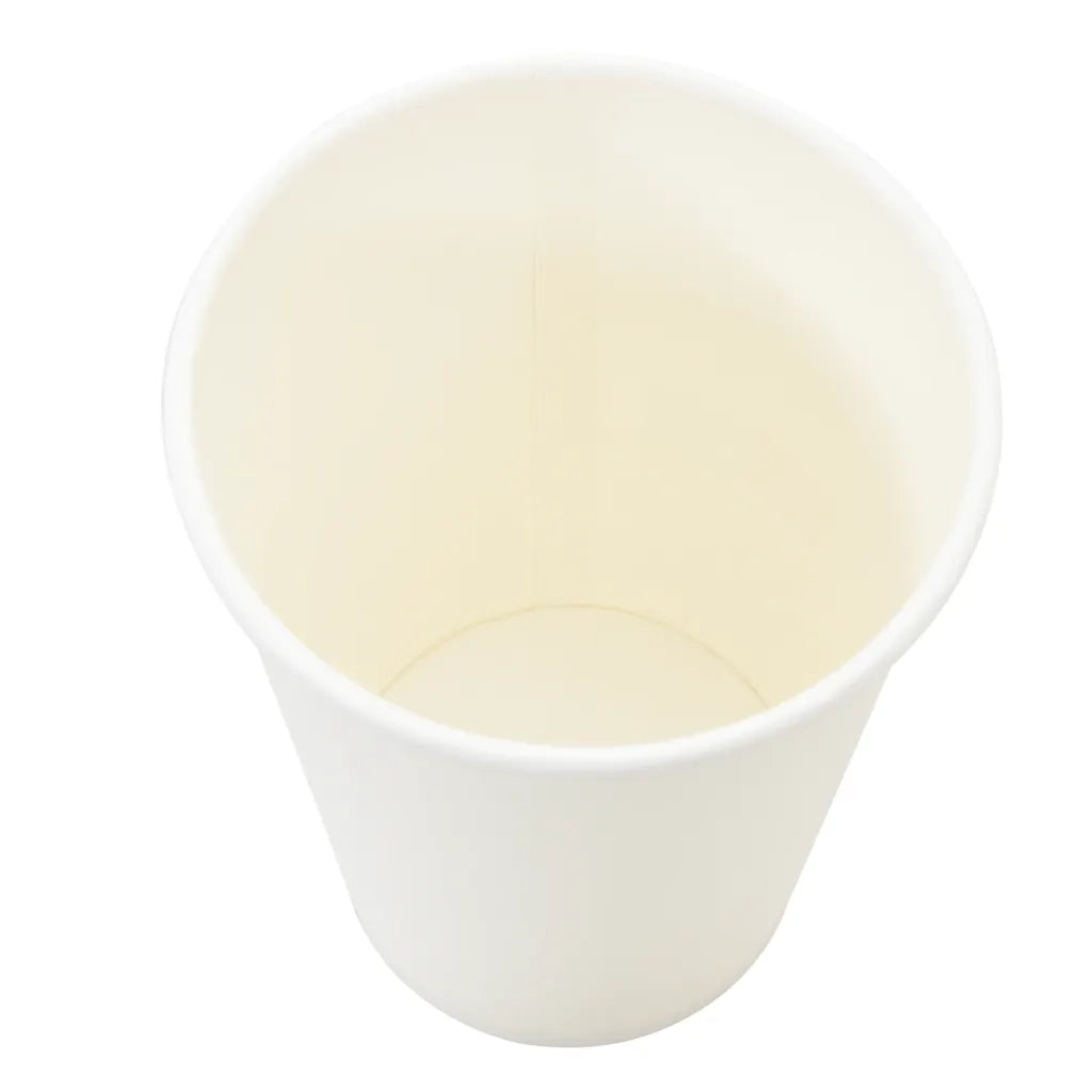 Bicchieri da Caffè in Carta 1000 pz 12oz 300ml Bianco 4102792