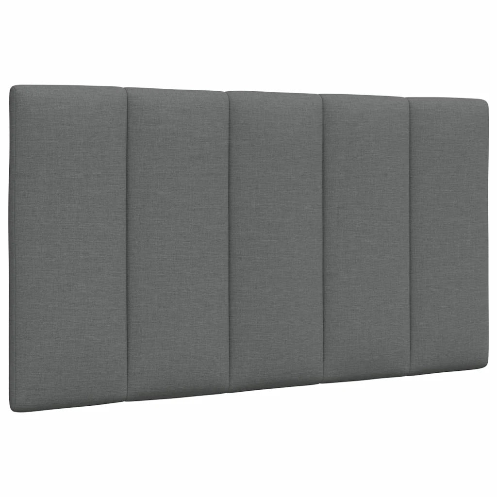 Cuscino Testiera Hanko Grigio Scuro 90 cm in Tessuto 4019143