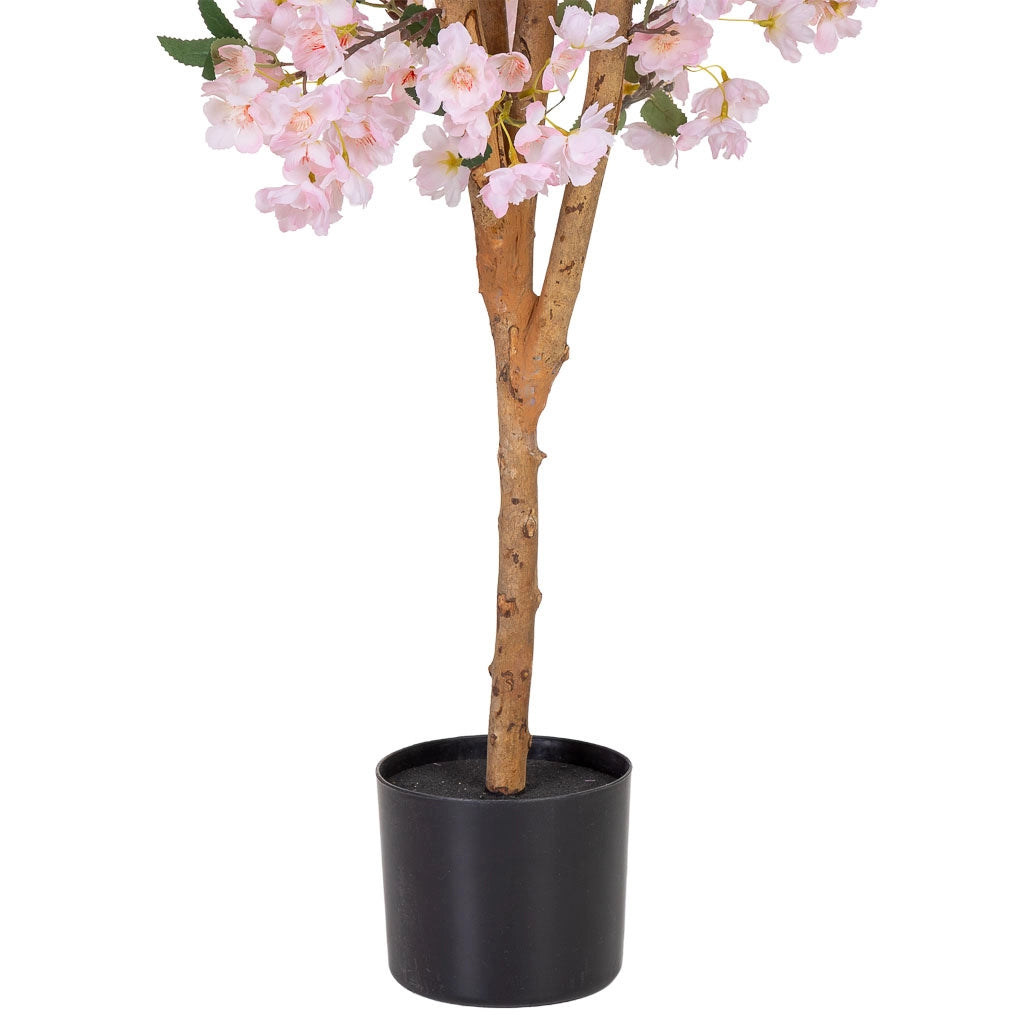 Ciliegio artificiale decorativo rosa 47x33x120