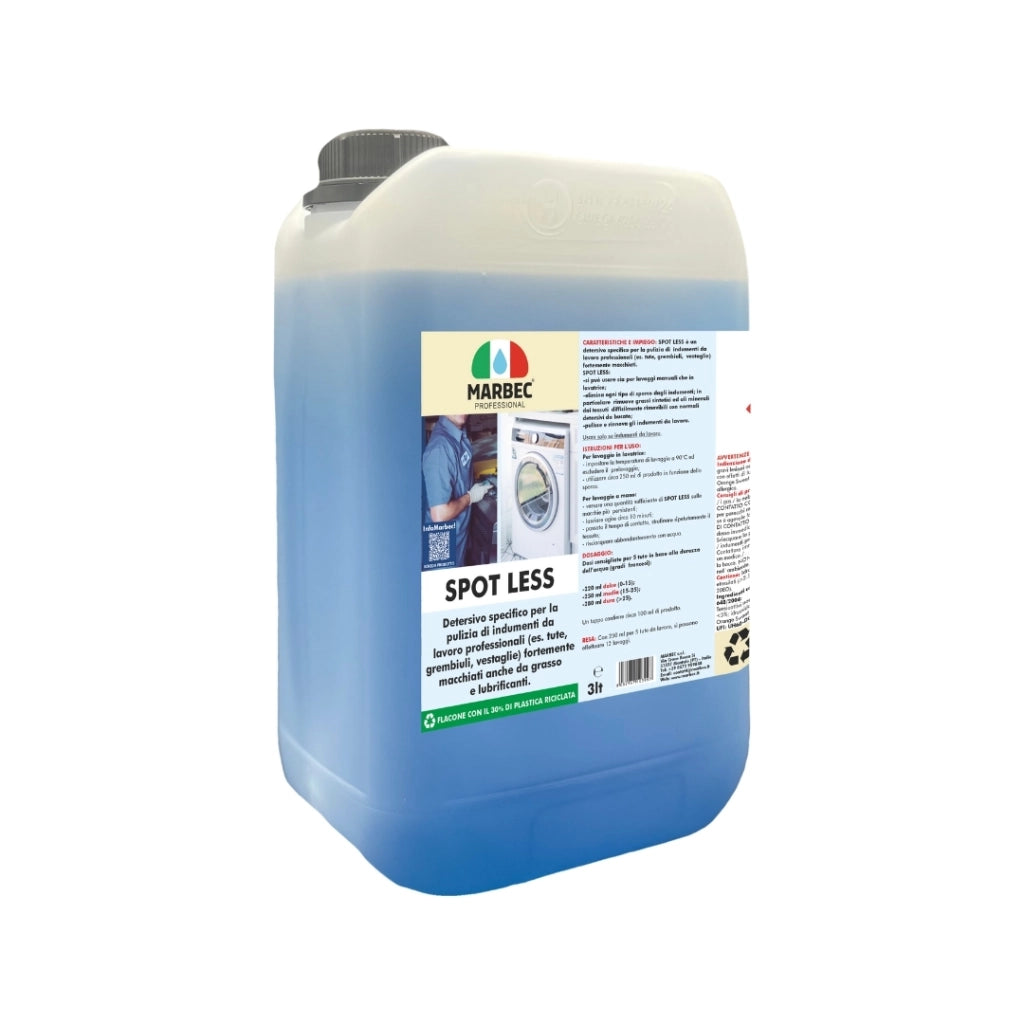 Detersivo professionale per tute da meccanico SPOT LESS   3LT