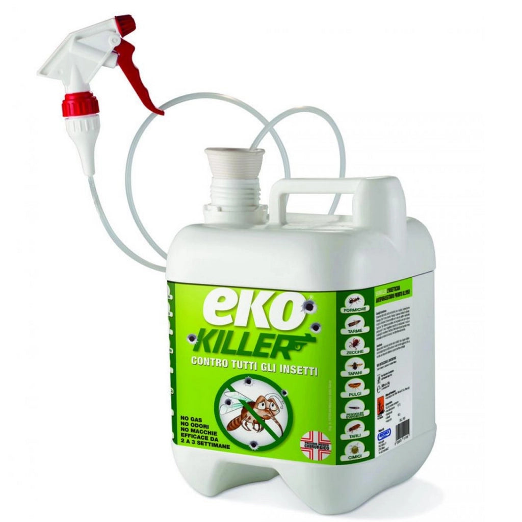 EkoKiller Insetticida Universale 5 L con Erogatore – Uso Interno ed Esterno