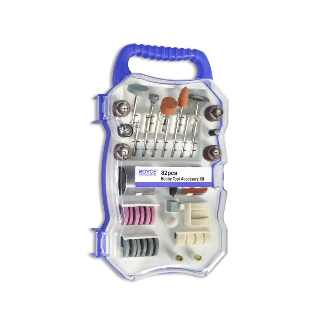 KIT 82 ACCESSORI MINI TRAPANO DREMEL PUNTE INSERTI PER LUCIDARE LEVIGARE