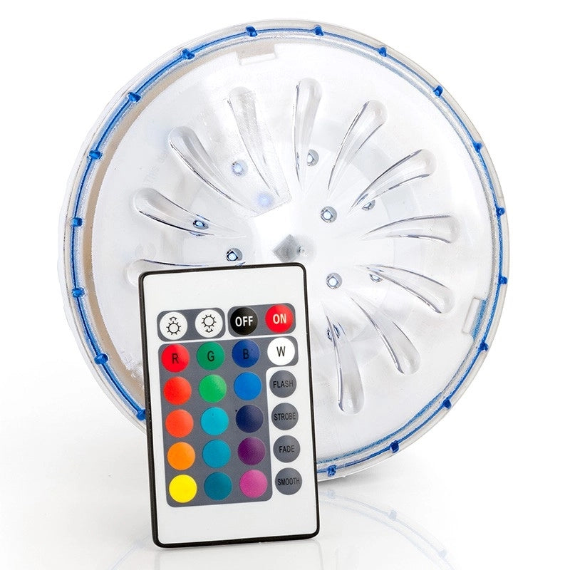 Faretto LED Multicolor Gre per piscina fuori terra con telecomando