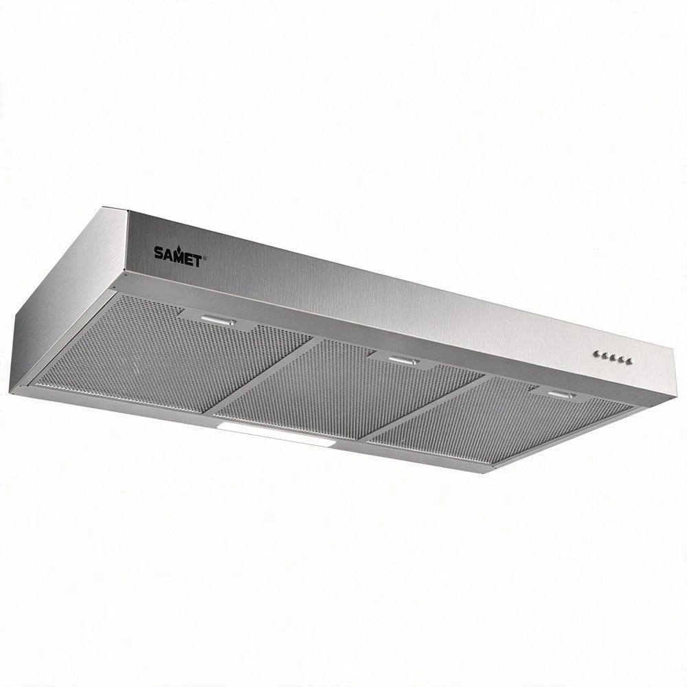 Gruppo cappa sottopensile Tornado9025 inox Samet