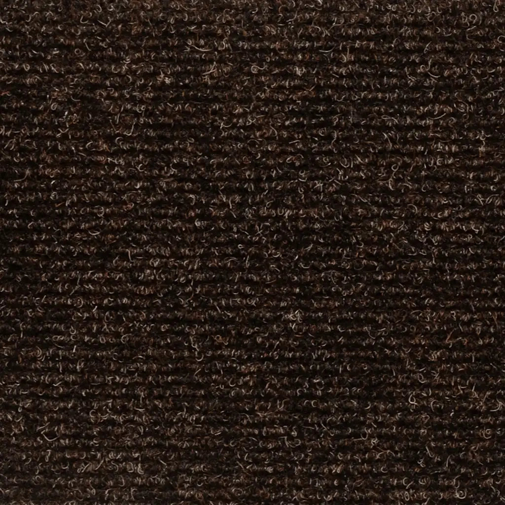 Tappetini per scale autoadesivi 30 pz | Gradini per Scale 56x17x3 cm marrone semicircolari