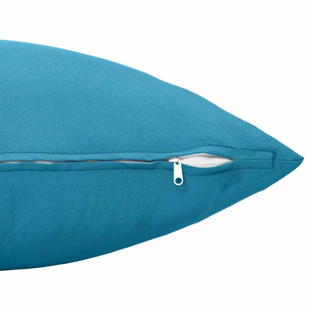 Cuscino con cuscino HEERLEN 2 pz Azzurro Poliestere 928261