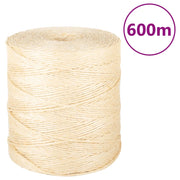 Corda in Sisal 100% 2 mm 600 m 155001