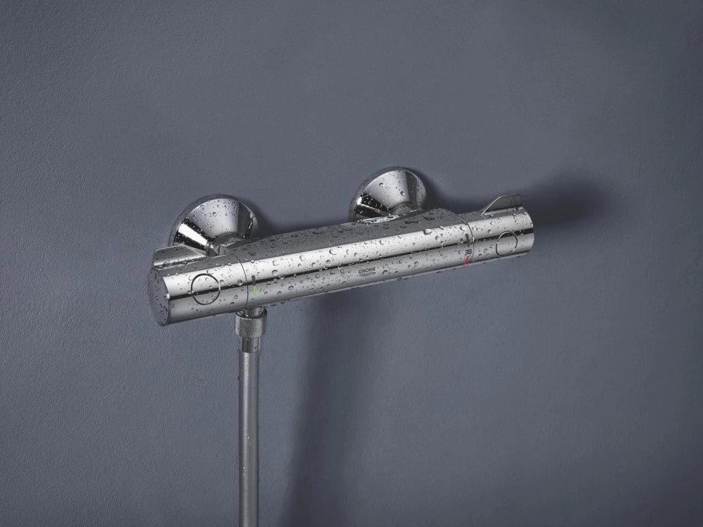 Rubinetto Miscelatore Doccia Esterno Termostatico Grohtherm 800 Cromo Grohe