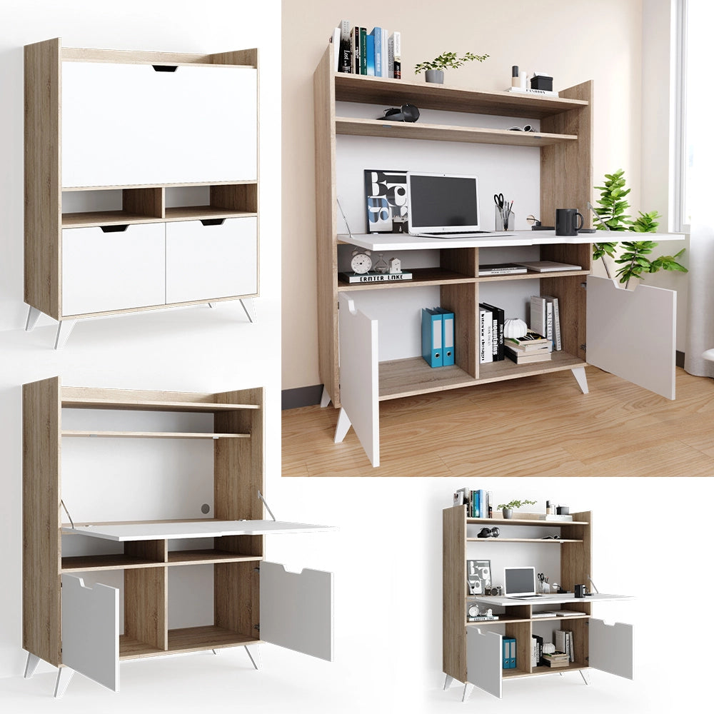 Vicco Scrivania per segretaria Sonoma 110 x 45 cm