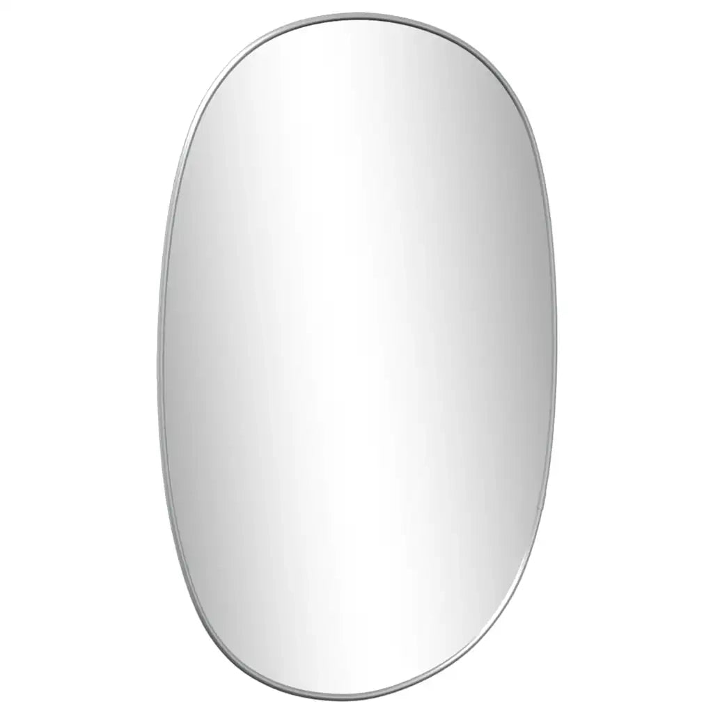 Specchio da Parete Argento 60x40 cm 348212