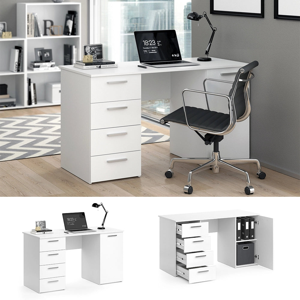 Vicco Scrivania Bianco 137 x 60 cm