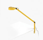 INVITING, Lampada da Tavolo con Clip per Interni, Faro Barcelona Colore: Giallo