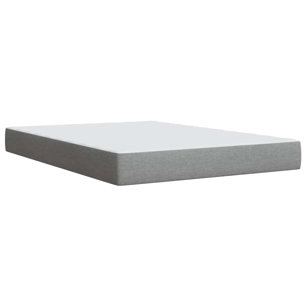 Letto con contenitore LED e materasso Grigio Chiaro 3460011