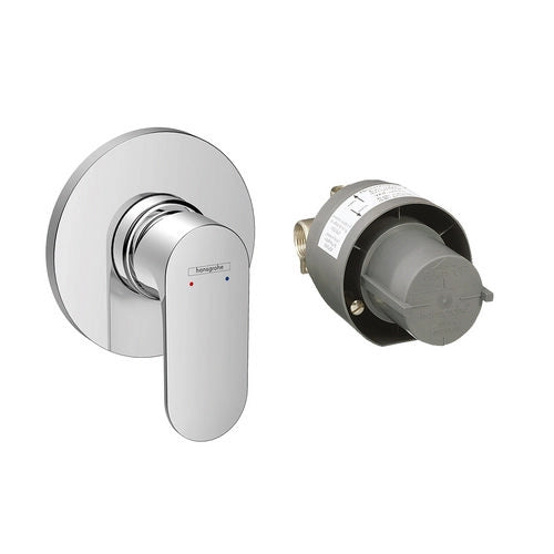 Rubinetto Miscelatore Monocomando Doccia Completo Rebris S Hansg Cromo