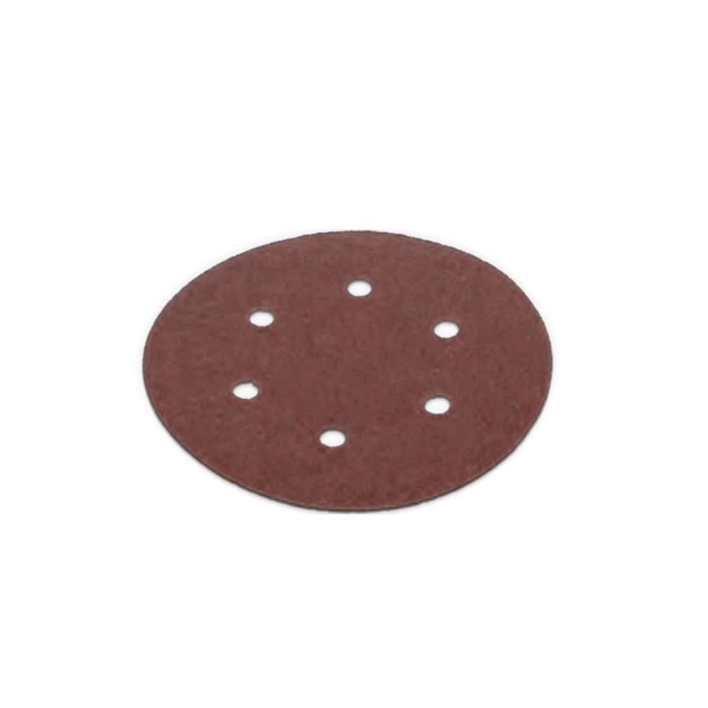 Carta abrasiva circolare per legno Gr 120 150 mm 5Pz