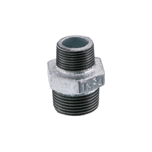 NIPPLE RIDOTTO ZINCATO MM- 2 x 11/4- IKARO- pezzi 1