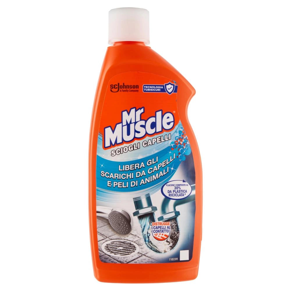MR MUSCOLO DISGORGANTE SET 3 SCIOGLI CAPELLI DA 500 ML