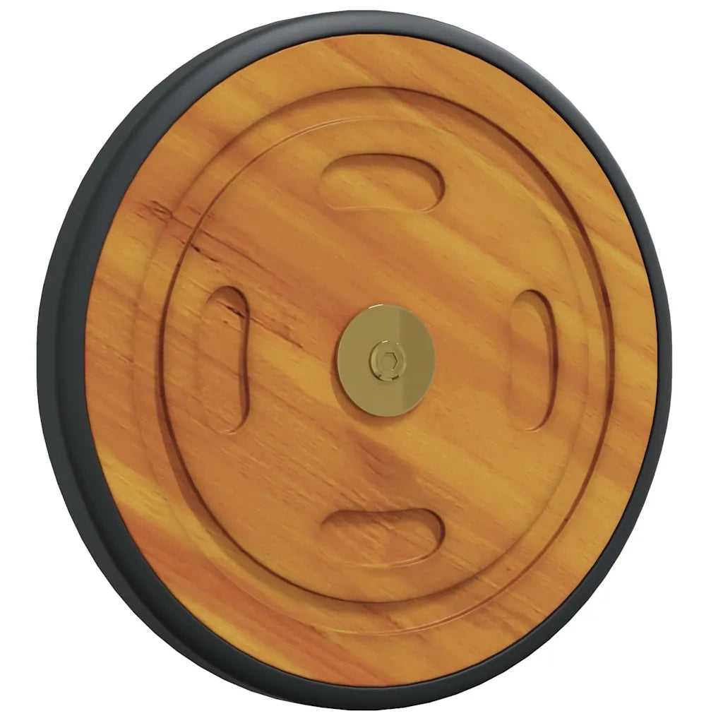 Ruote Spaziali con ruota 2 pcs Marrone 20.5 x 20.5 x 2 cm 4105533