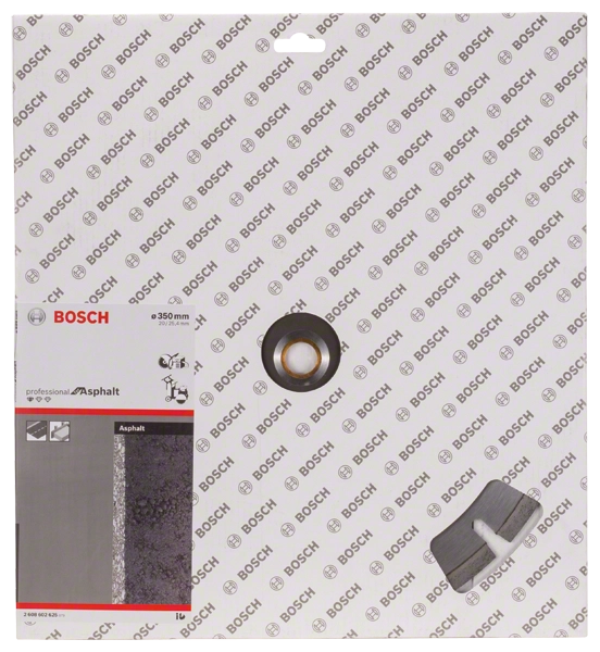 Disco Diamantato Bosch Standard per Asfalto 2608602625 Ø350mm – Foro 20/25,4 mm
