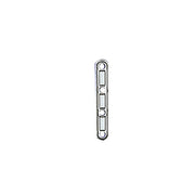 Lastrine diritte Inox 139 x 15 mm. - 4 pz.