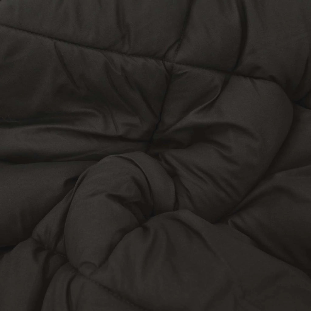 Duvet Estivo Nero e Talpa 220 x 140 cm Microfibra 42025494