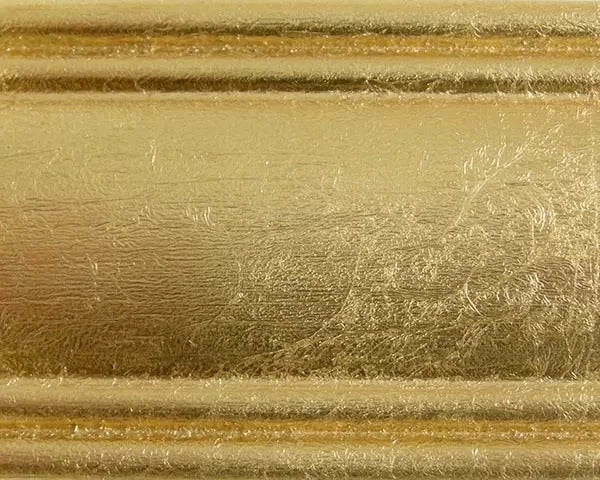 Comò 3 cassetti bombato 116x45x85xoro (1311) - Mobili 2G